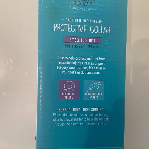Inflatable calming protective collar for small dogs NWT - Picture 7 of 9